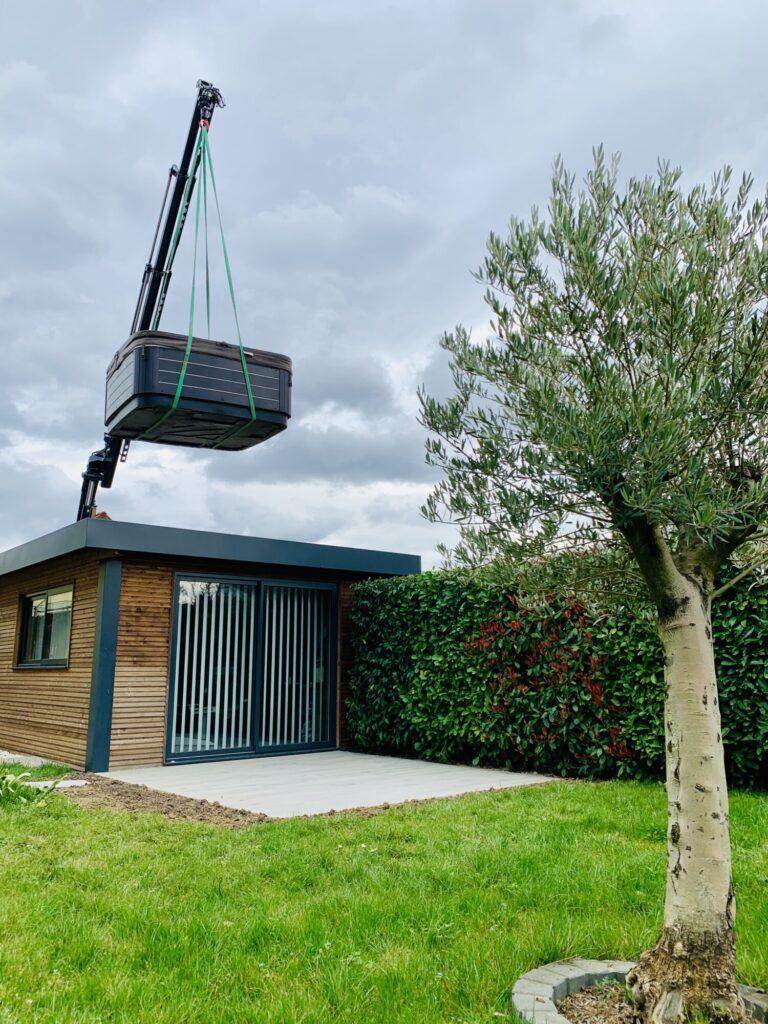 Studio de jardin en bois et spa à Horbourg-Wihr, près de Colmar Sélestat 0